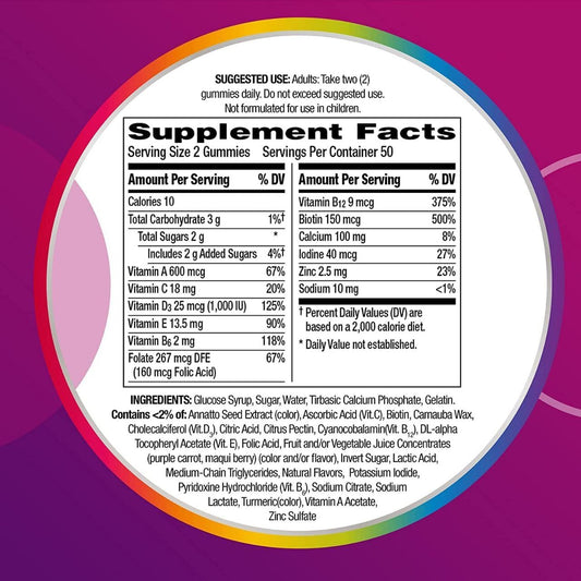 سنترم جيلي للسيدات Centrum MultiGummies Women — 170 جيلي
