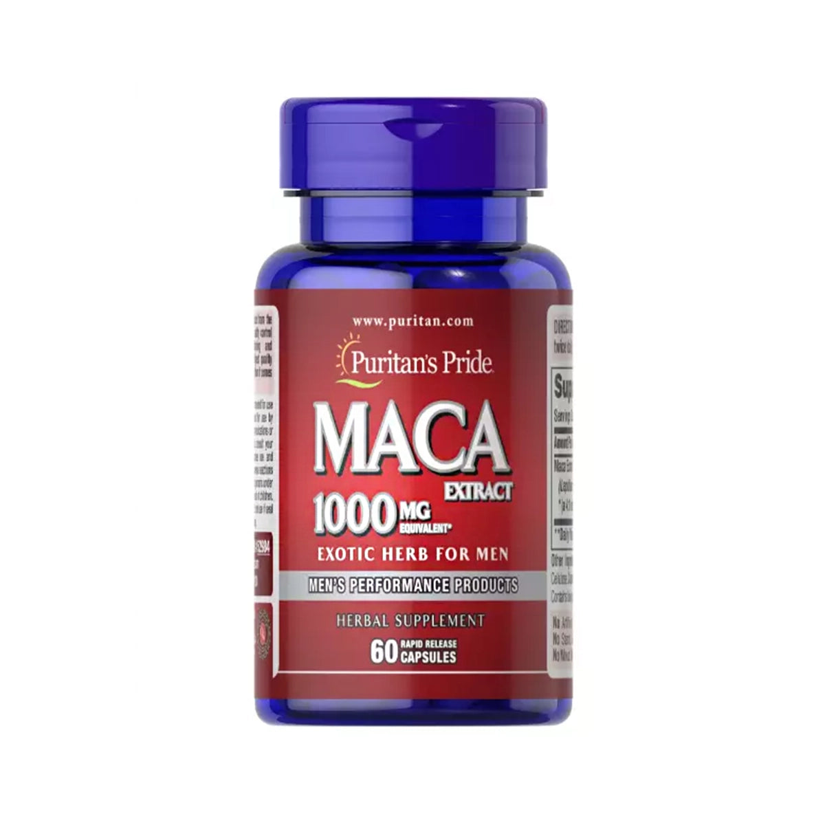 ماكا Puritan's Pride Maca — 60 كبسولة