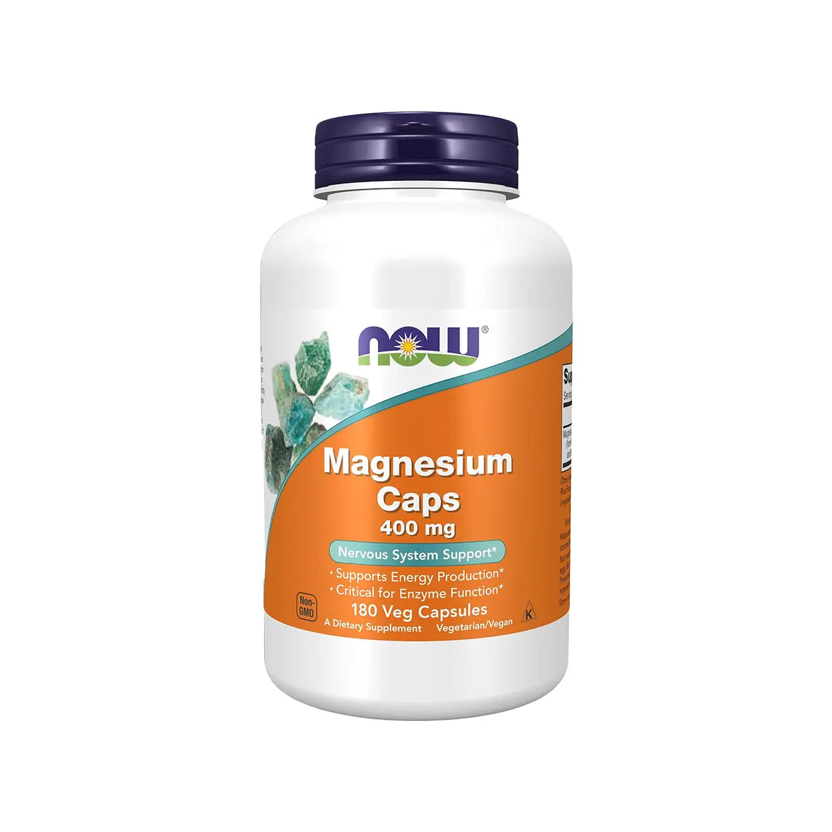 مغنيسيوم Now Magnesium 400 مجم — 180 كبسولة