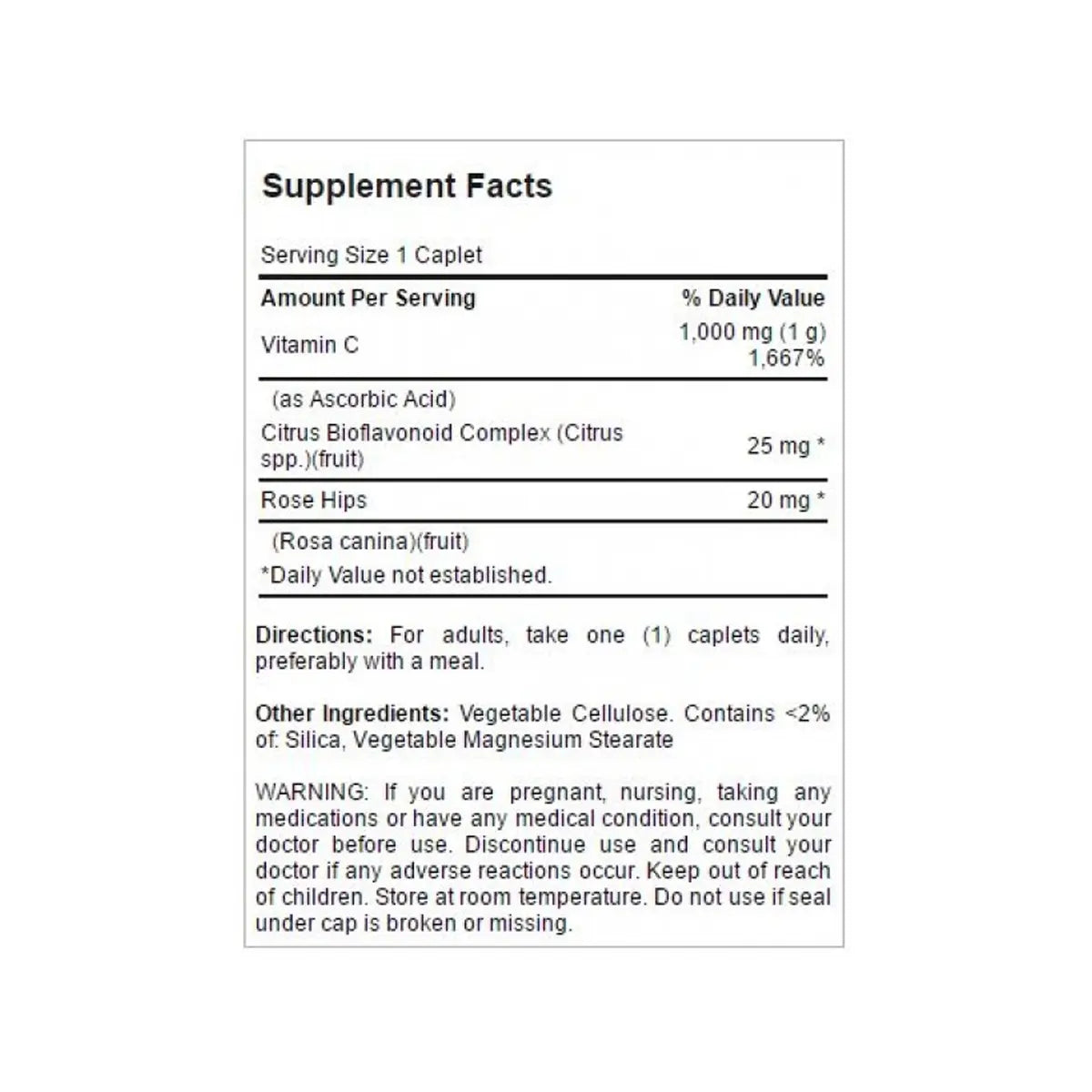 فيتامين سي Puritan's Pride Vitamin C 1,000 مجم — 100 قرص