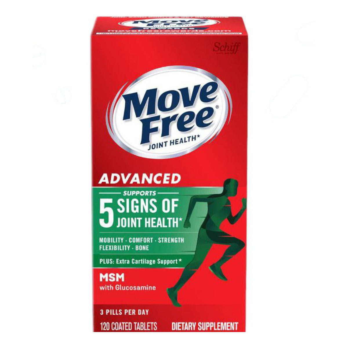 موف فري لدعم المفاصل Schiff Move Free Advanced — 120 قرص