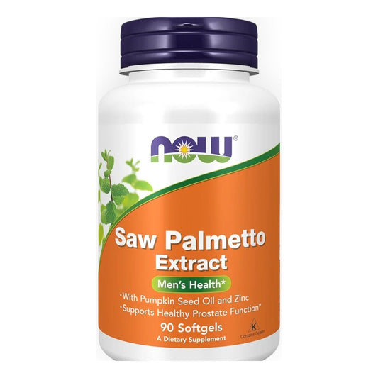 مستخلص ساو بالميتو NOW Saw Palmetto Extract — 90 سوفت جيل