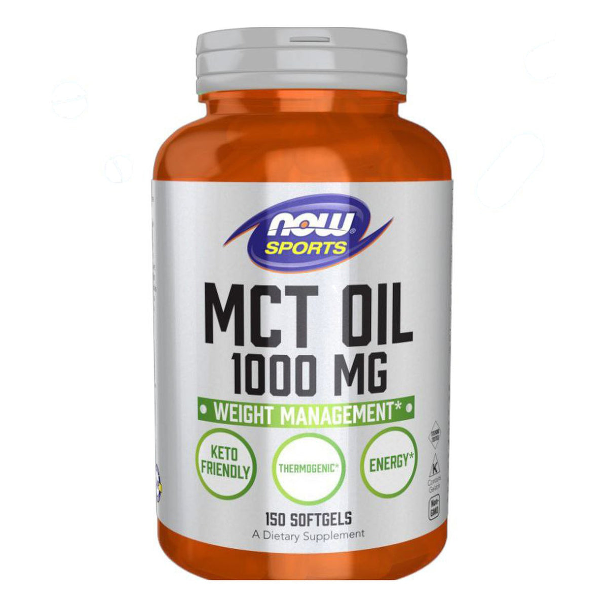 زيت MCT NOW MCT Oil 1,000 مجم — 150 سوفت جيل