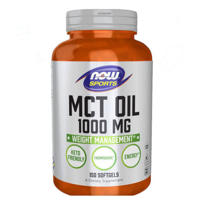 زيت MCT NOW MCT Oil 1,000 مجم — 150 سوفت جيل