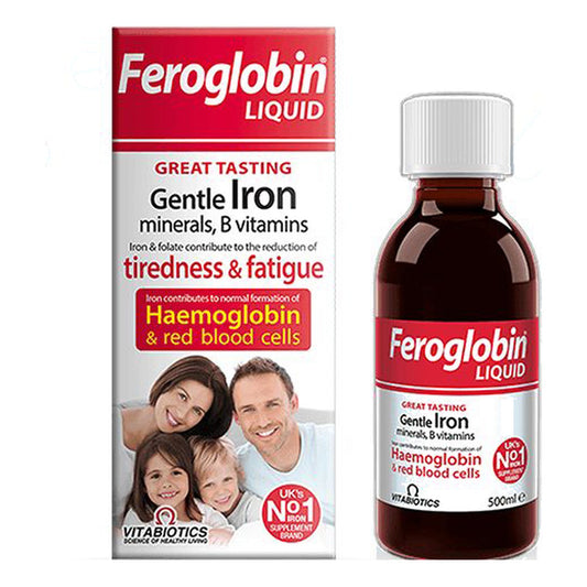 فيروجلوبين شراب Vitabiotics Feroglobin Liquid — 200 مل