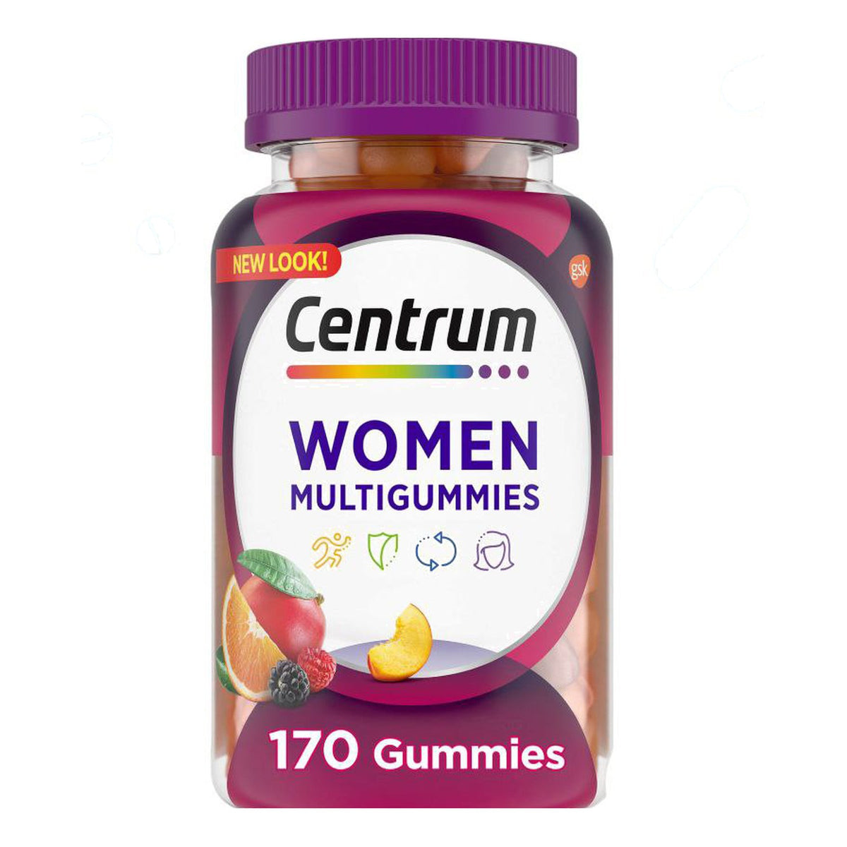سنترم جيلي للسيدات Centrum MultiGummies Women — 170 جيلي
