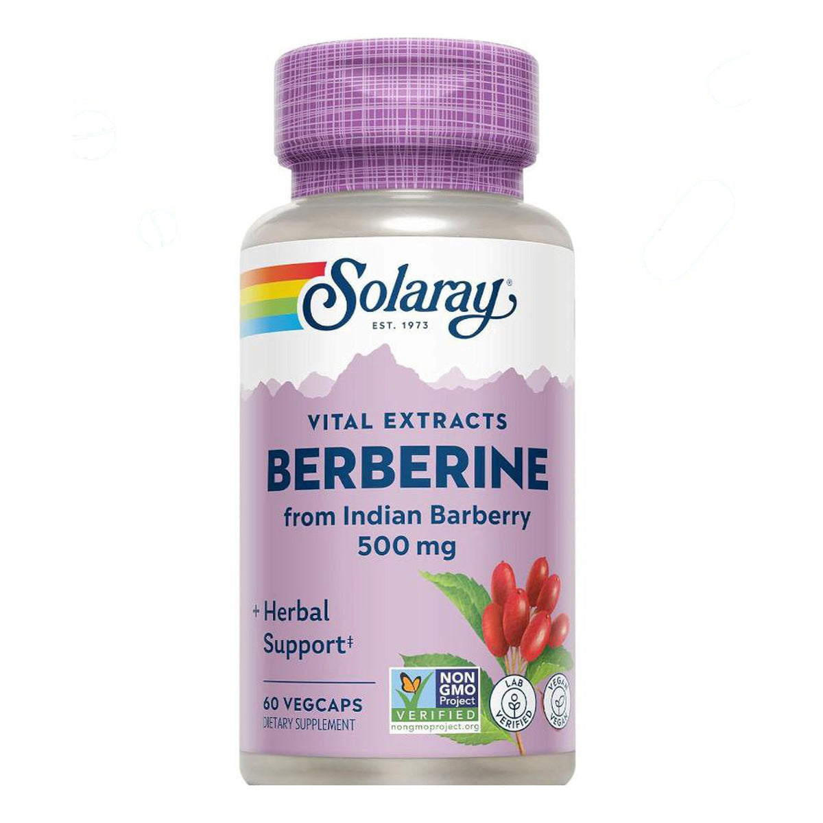 بربرين Solaray Berberine 500 مجم — 60 كبسولة