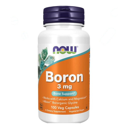 بورون NOW Boron 3 مجم — 100 كبسولة