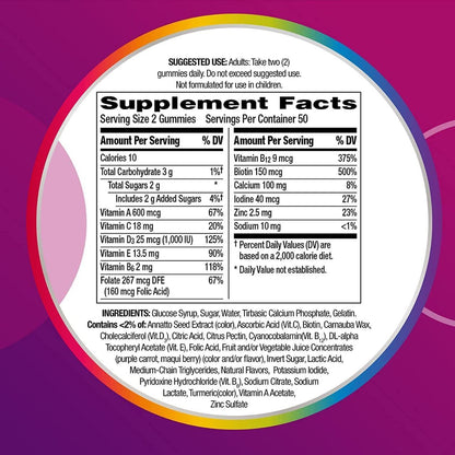 سنترم جيلي للسيدات Centrum MultiGummies Women — 170 جيلي