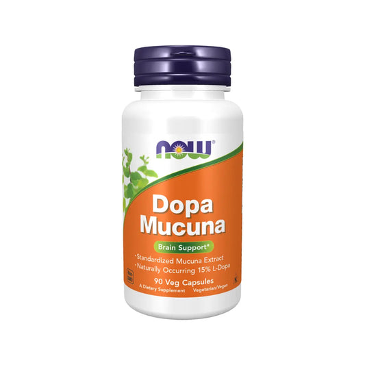 دوبا موكونا Now Foods Dopa Mucuna — 90 كبسولة