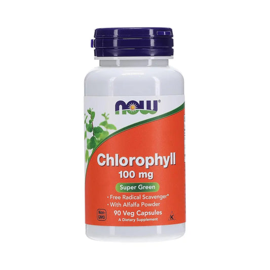 كلوروفيل Now Chlorophyll 100 مجم — 90 كبسولة