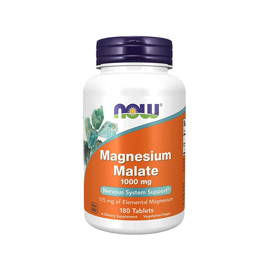 مغنيسيوم مالات Now magnesium malate 1,000 مجم — 180 قرص