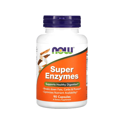 سوبر إنزيم Now Super Enzyme — 90 كبسولة