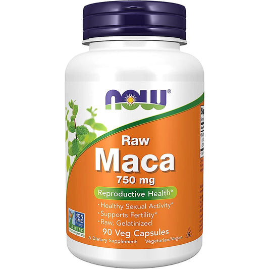 ماكا Now Maca 750 مجم — 90 كبسولة