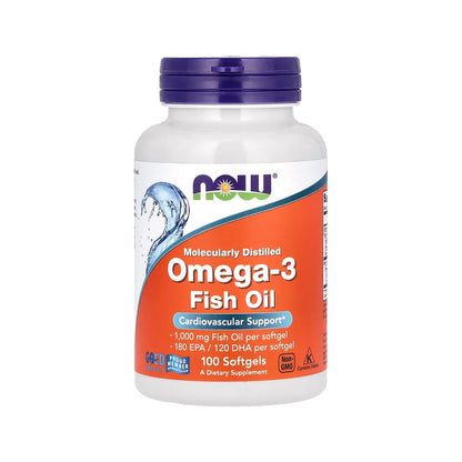 أوميجا 3 Now Omega3 1,000 مجم — 100 سوفت جيل