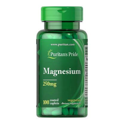 مغنيسيوم Puritan's Pride Magnesium 250 مجم — 100 قرص
