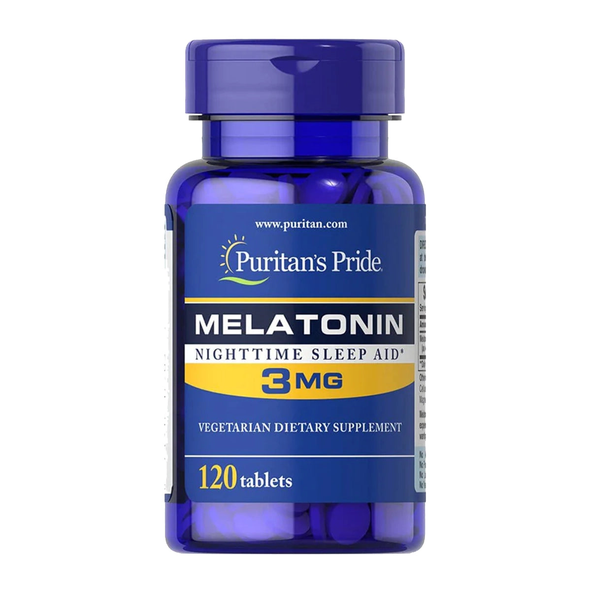 ميلاتونين Puritan's Pride Melatonin 3 مجم — 120 قرص