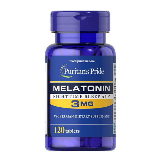 ميلاتونين Puritan's Pride Melatonin 3 مجم — 120 قرص