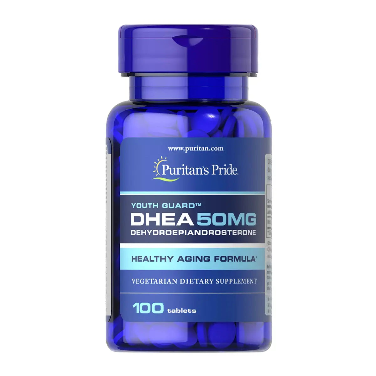 داهيا Puritan's Pride DHEA 50 مجم — 100 قرص