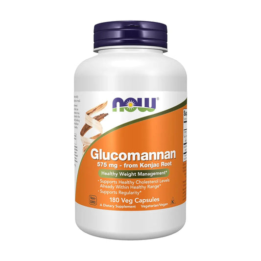 جلوكومانان Now glucomannan — 180 كبسولة