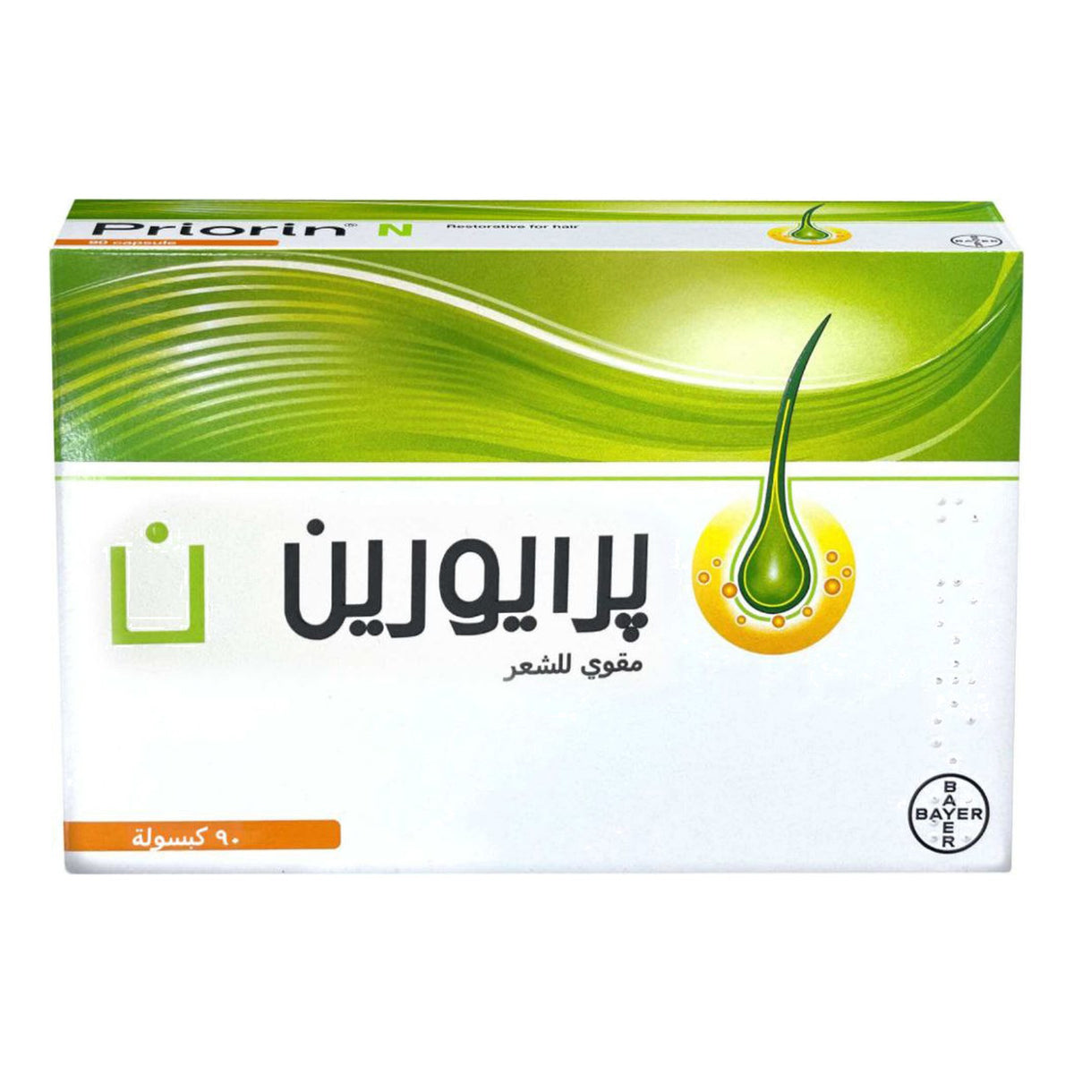 برايورين إن للشعر Bayer Priorin N — 90 كبسولة