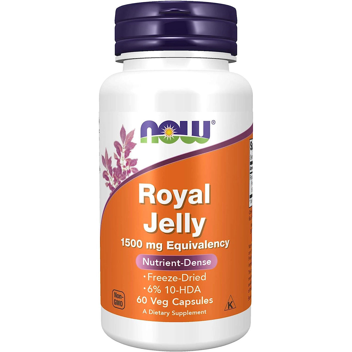 غذاء ملكات النحل Now Royal Jelly 1,500 مجم — 60 كبسولة