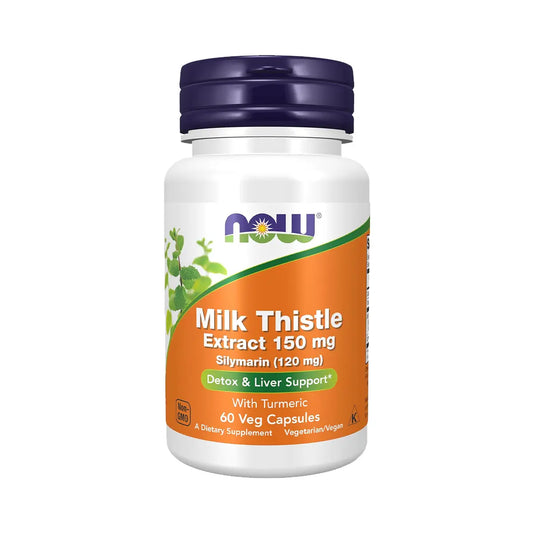 شوك الحليب Now Milk Thistle 150 مجم — 60 كبسولة