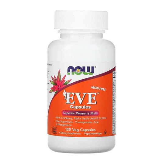 إيف مالتي فيتامين للسيدات Now EVE Capsules — 120 كبسولة