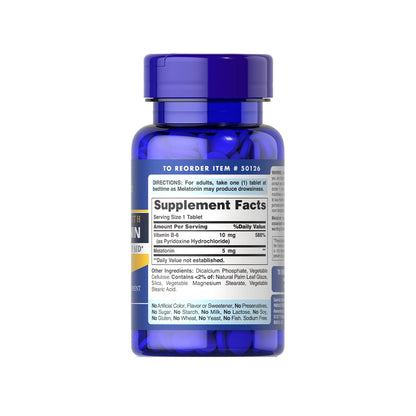 ميلاتونين Puritan's Pride Melatonin 5 مجم — 120 قرص