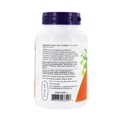 بروستات سابورت Now Prostate Support — 90 سوفت جيل