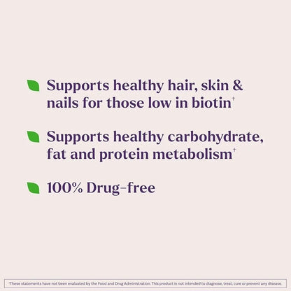 بيوتين Natrol Biotin 10,000 مكجم — 100 قرص