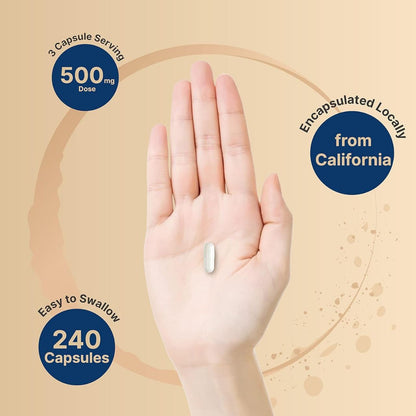 مغنيسيوم سترات NatureBell Magnesium Citrate — 240 كبسولة