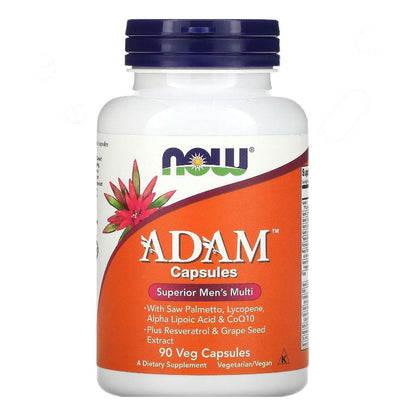 آدم مالتي فيتامين للرجال NOW ADAM Men's Multi — 90 كبسولة