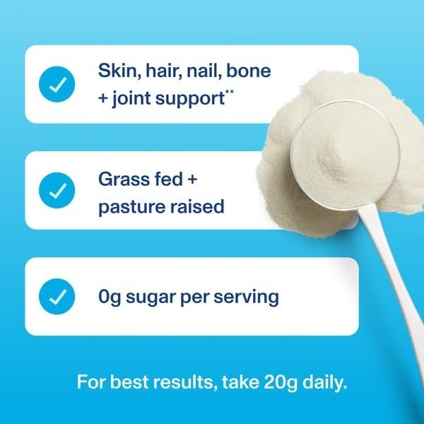 ببتيدات الكولاجين بدون نكهة Vital Proteins Collagen Peptides — 284 جم