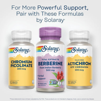 بربرين Solaray Berberine 500 مجم — 60 كبسولة