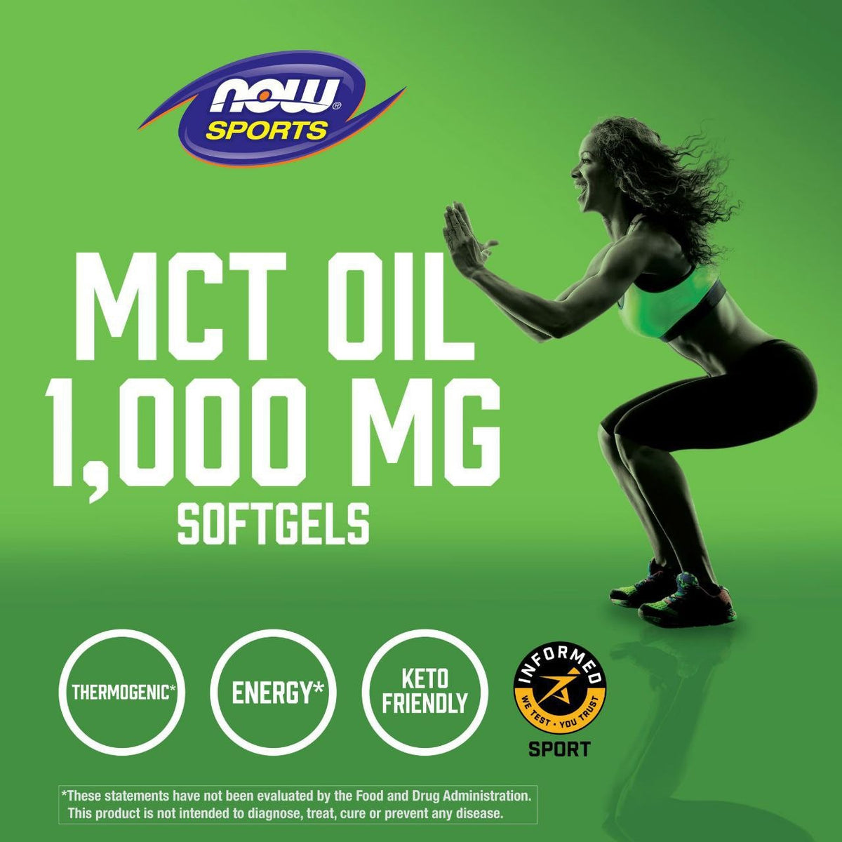 زيت MCT NOW MCT Oil 1,000 مجم — 150 سوفت جيل