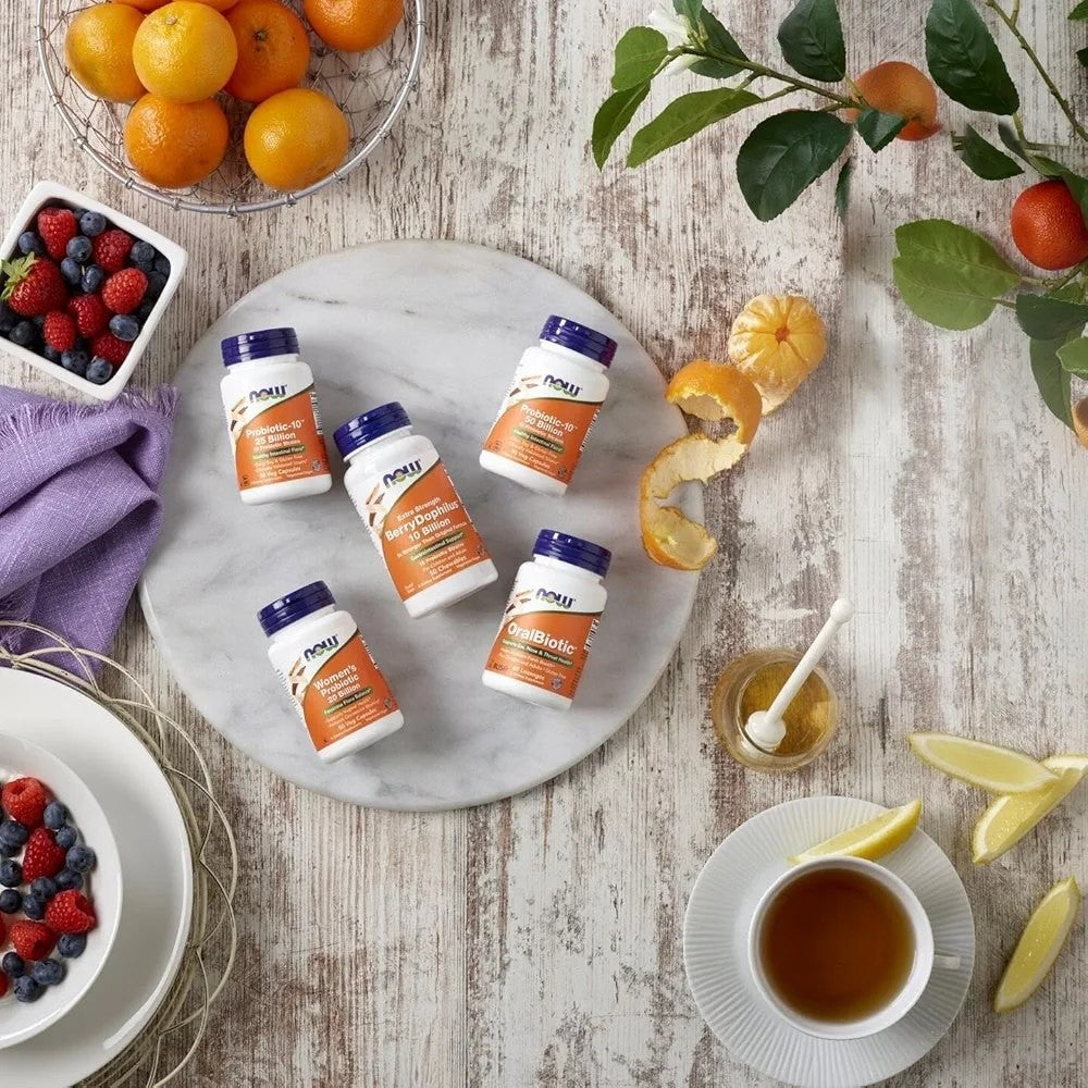 بروبيوتيك-10 NOW Probiotic-10 25 مليار — 30 كبسولة