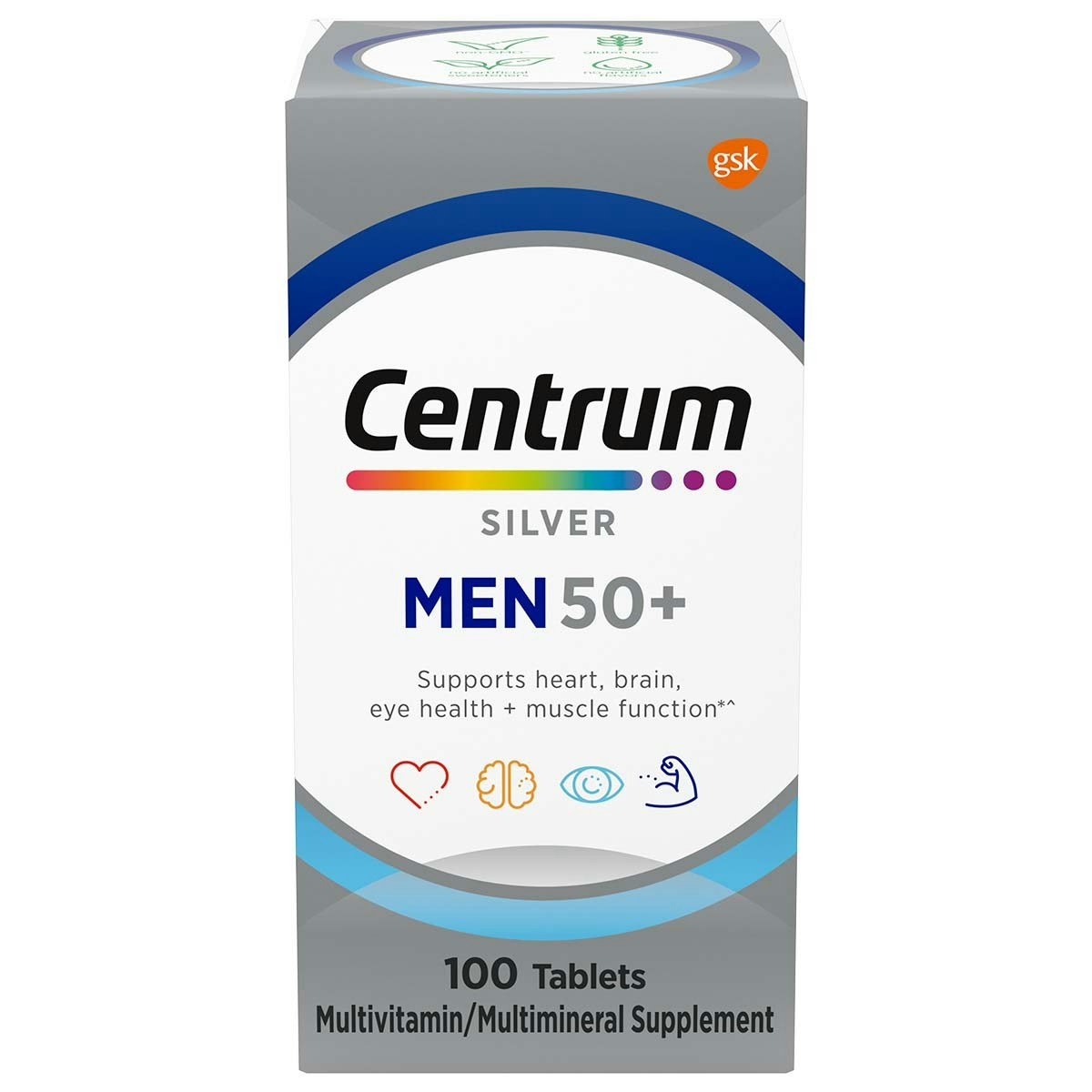 سنترم سيلفر للرجال +50 Centrum Silver Men — 100 قرص