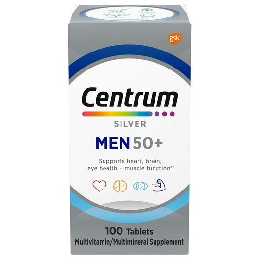 سنترم سيلفر للرجال +50 Centrum Silver Men — 100 قرص