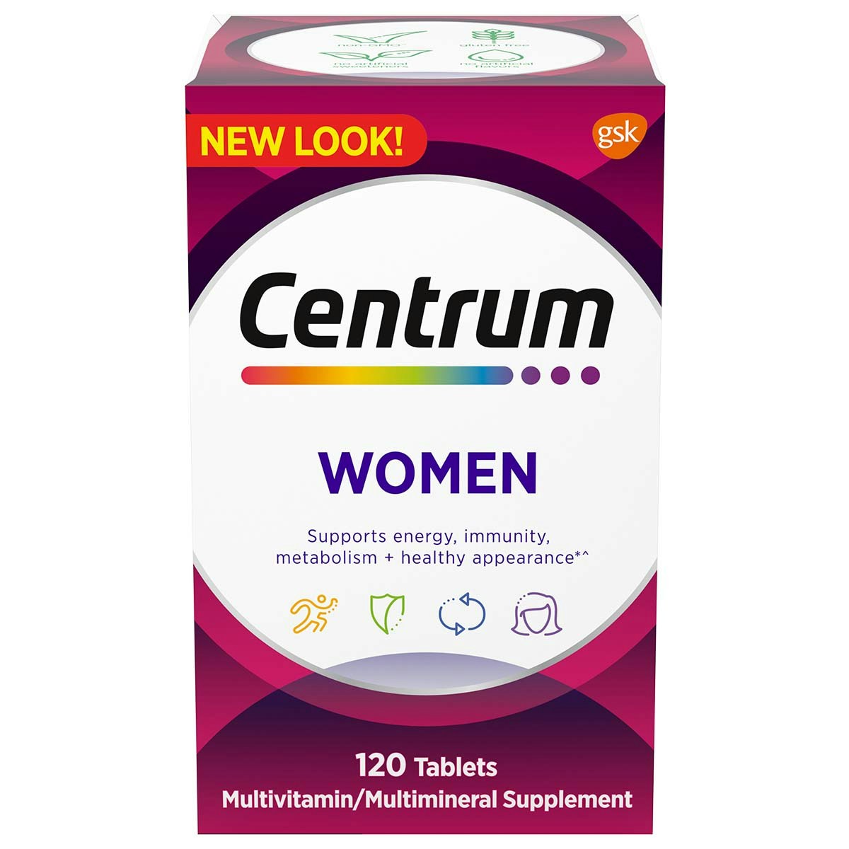 سنترم للسيدات Centrum Women مالتي فيتامين — 120 قرص